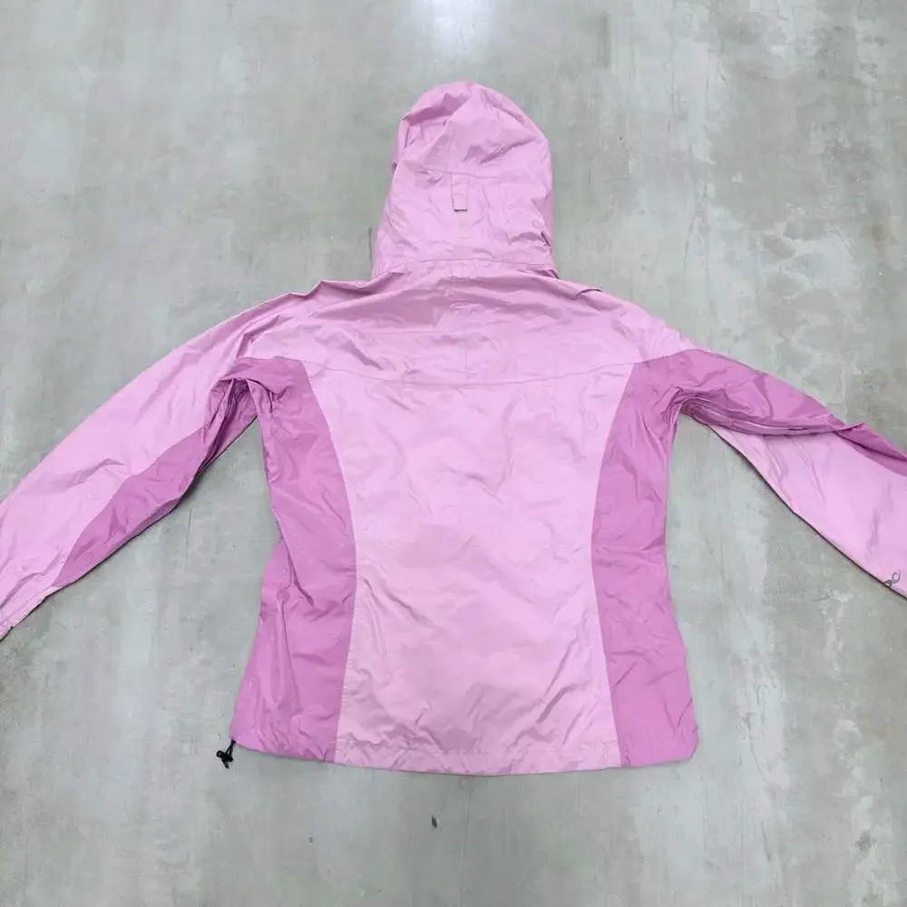 Marmot Women's Pink Full-Zip Lightweight Rain Shell Jacket